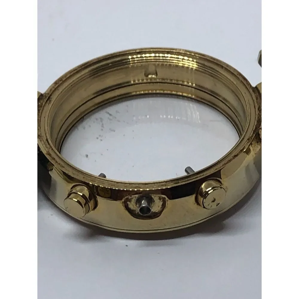Michael Kors Watch Parts Stainless Steel Case Leather Band 18mm 40mm Bb525